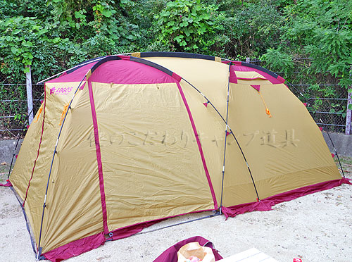 テントはロゴスの2ルームタイプが便利で気に入ってます ｜ 俺のこだわりキャンプ道具